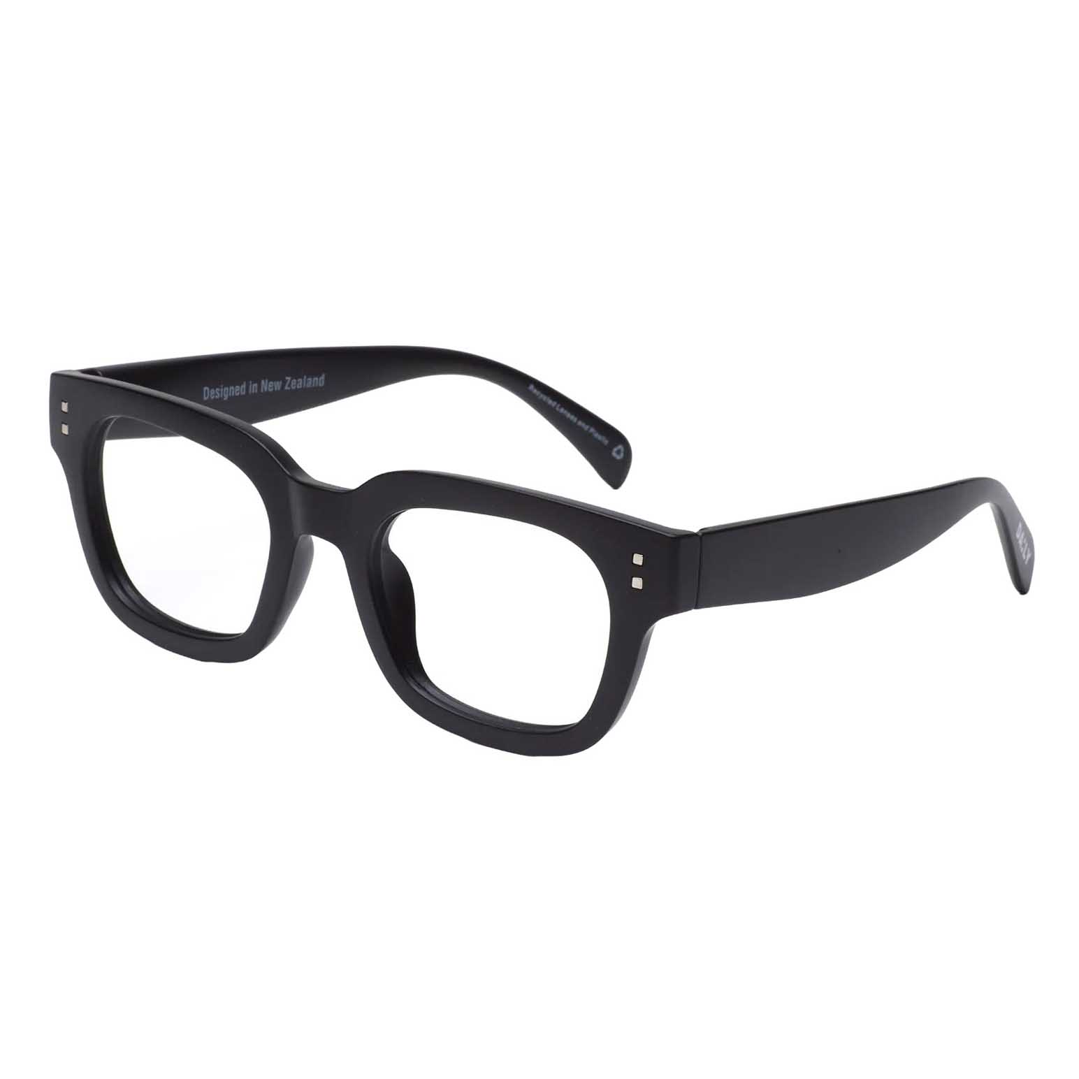 Daily Eyewear 2pm Black Reading Glasses