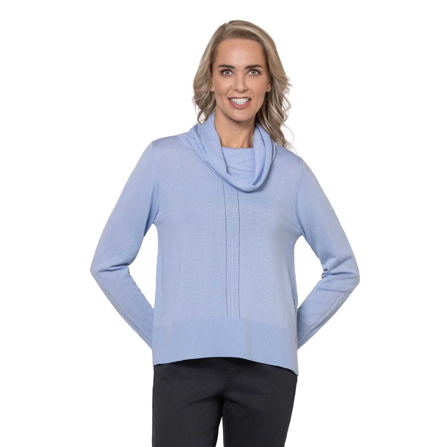 B Essentials by Ballantynes Cowl Neck Jersey