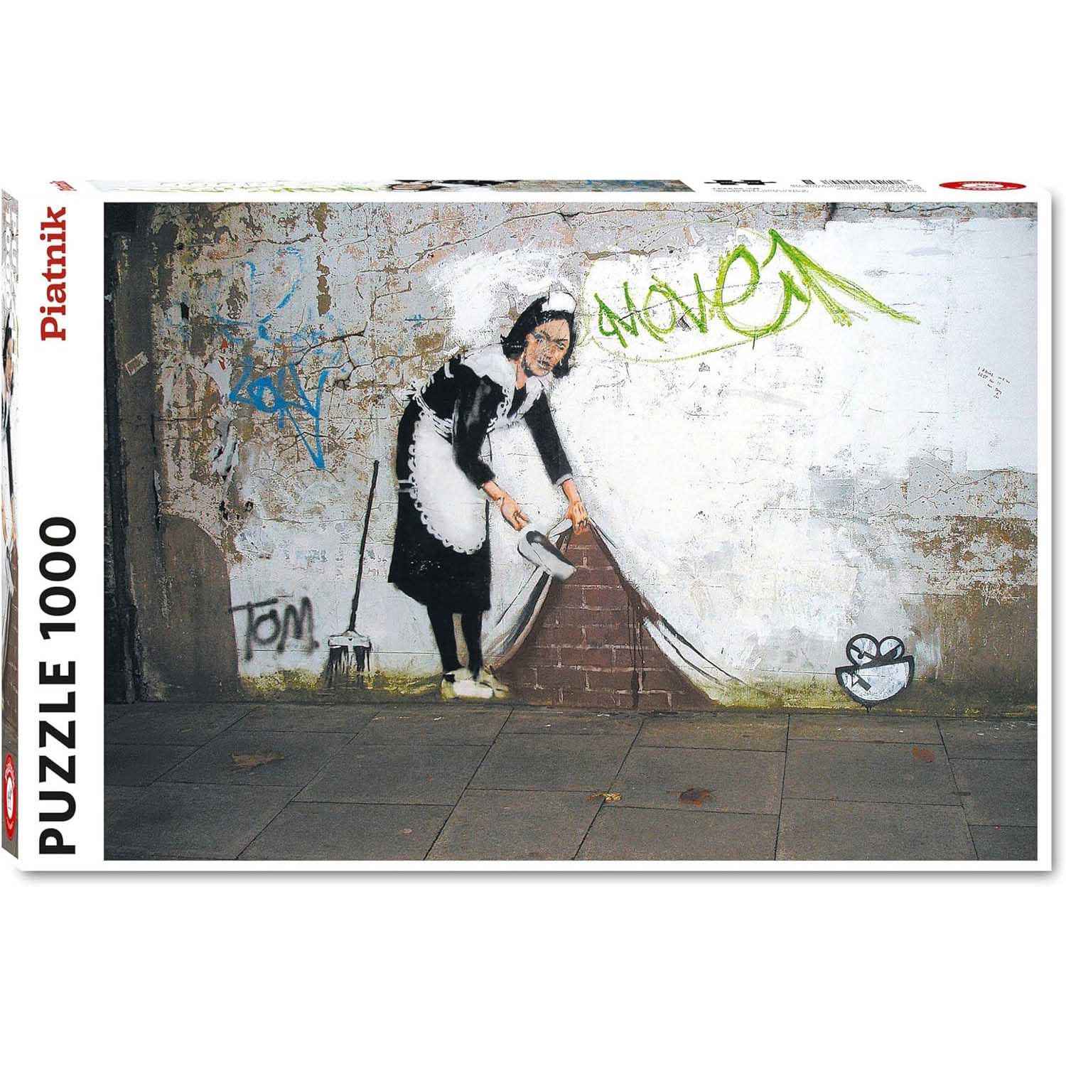 Piatnik Banksy The Maid 1000-Piece Puzzle