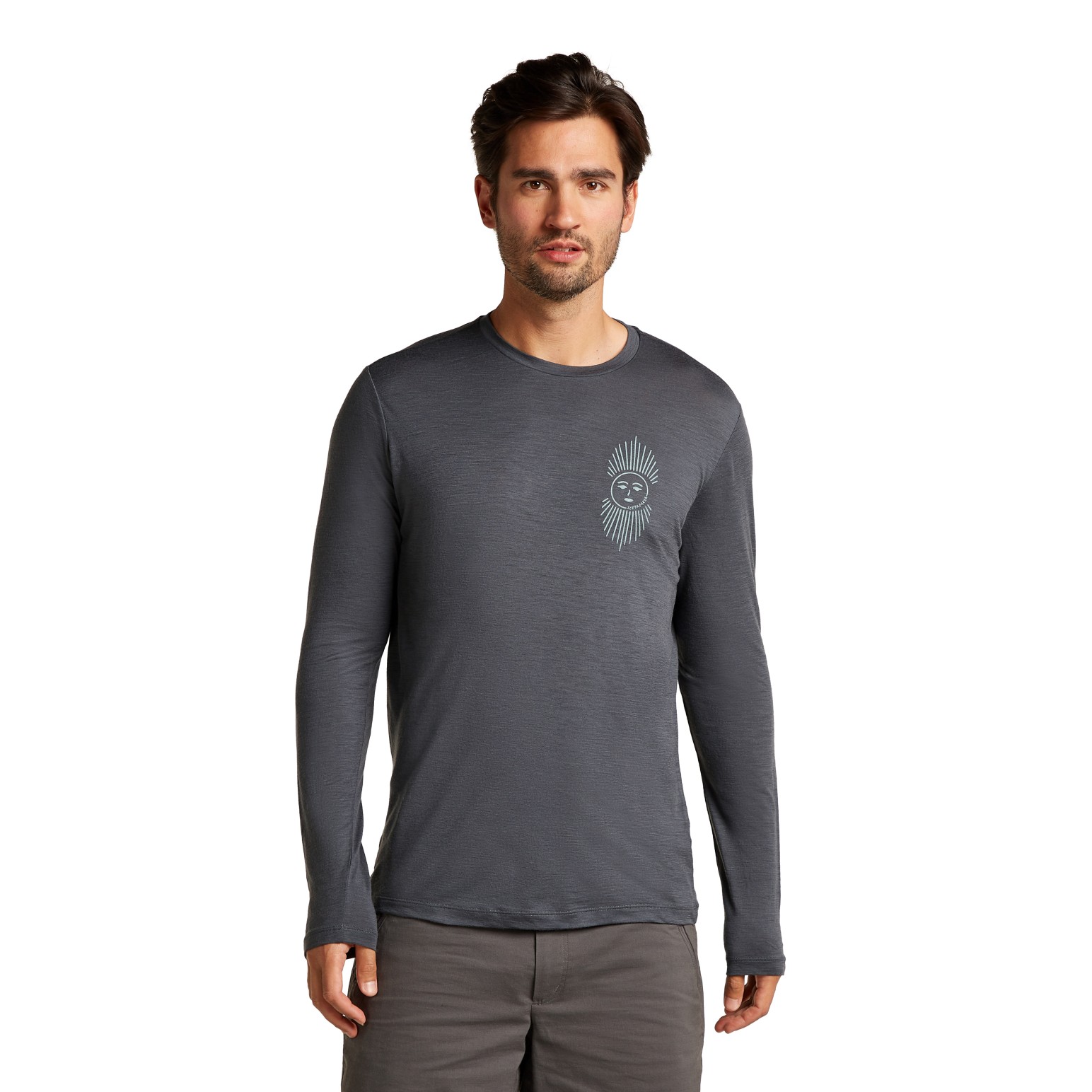 Icebreaker M Merino 150 Tech Lite LS Tee IB Solar