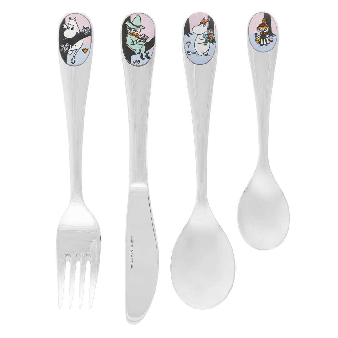 iittala Moomin Friends Forever Children's Cutlery Set