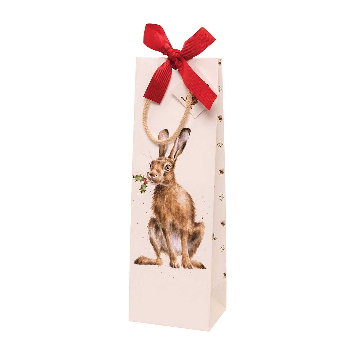 Wrendale Golden Hour Christmas Bottle Gift Bag
