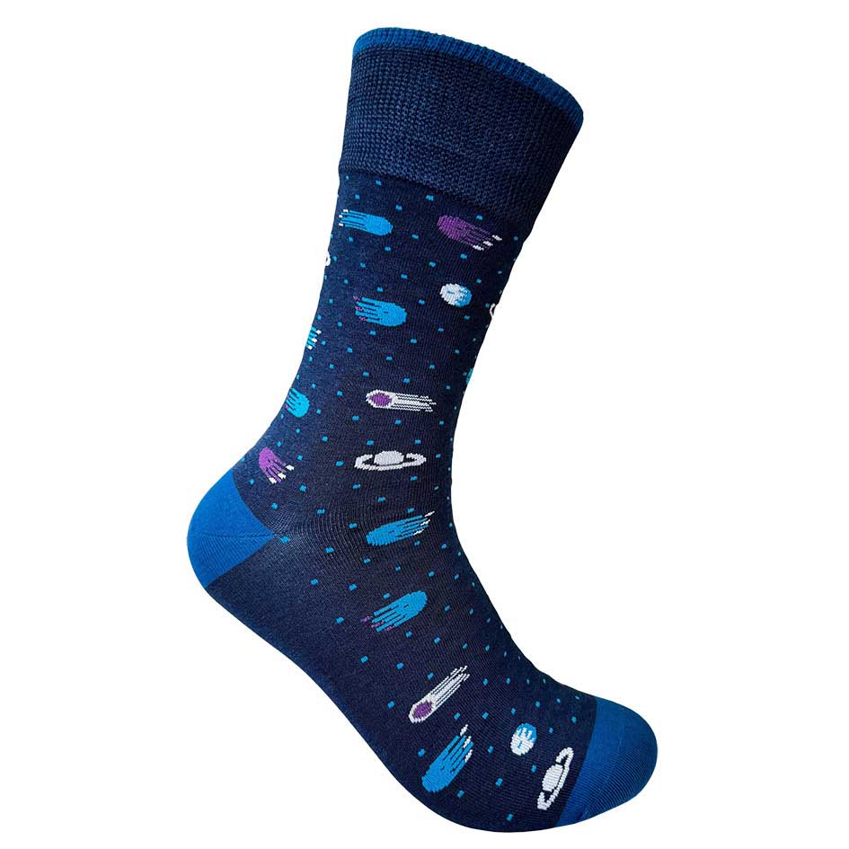 DS Socks Cotton Bamboo Planets Socks