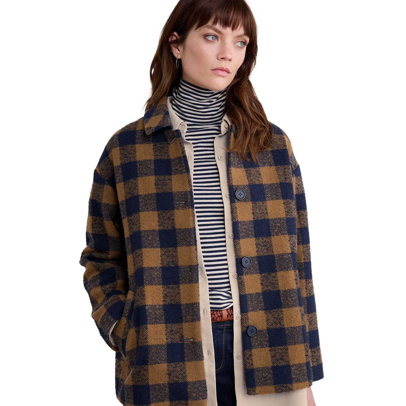 Seasalt Cornwall Beamwind Coat Make Do Make Do And Harbour Maritime