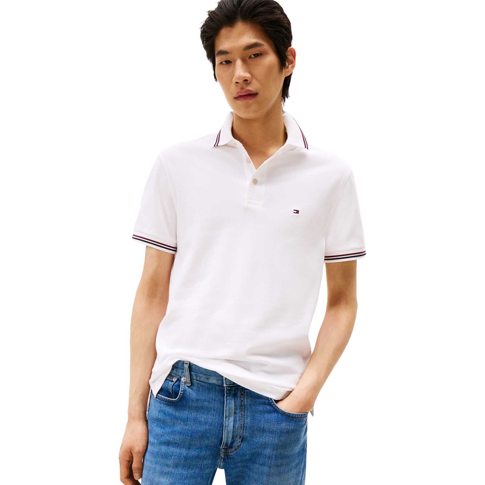 Tommy Hilfiger Tipped Slim Fit Polo