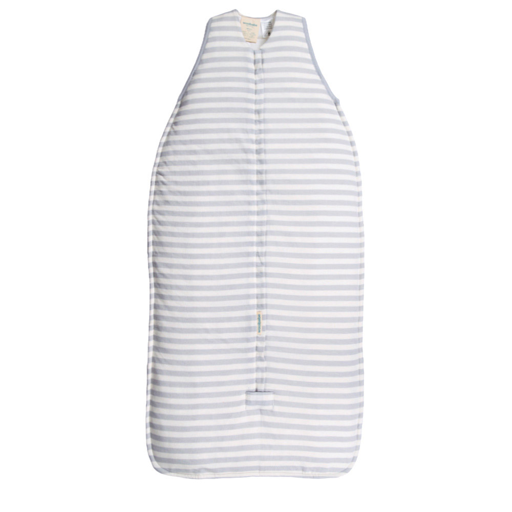 Woolbabe&nbsp;Duvet Front Zip Merino/Organic Cotton Sleeping Bag - Pebble