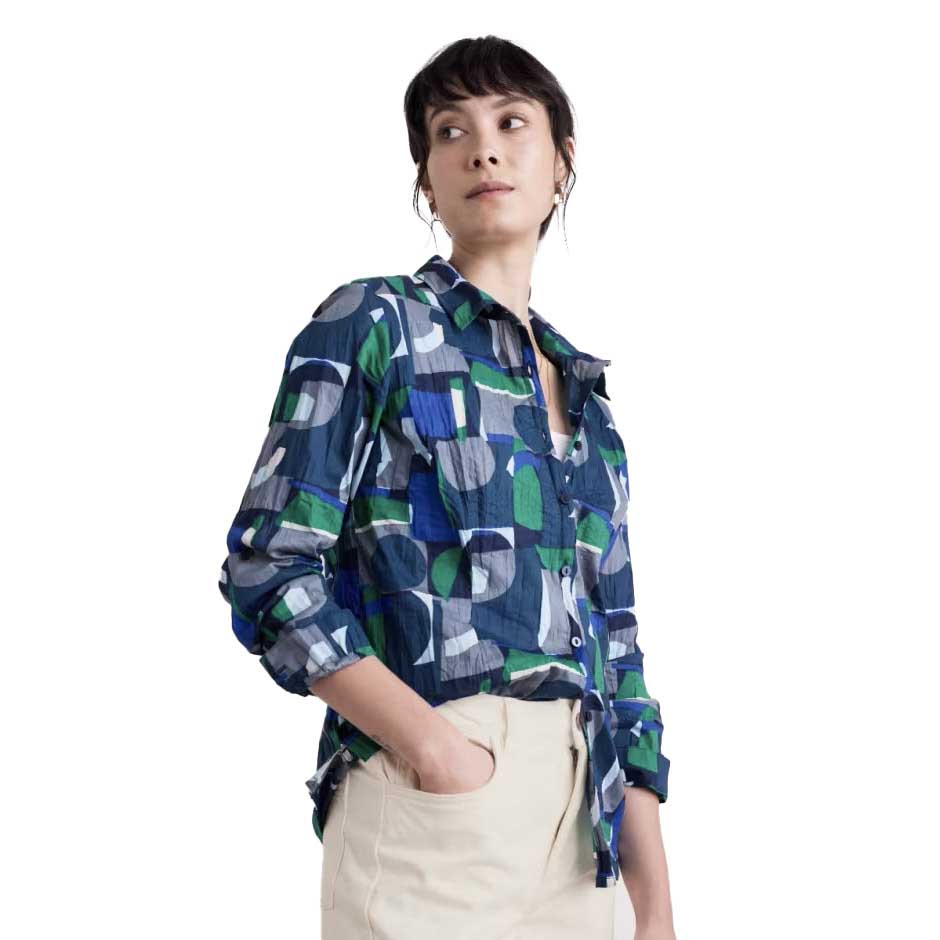 Seasalt Cornwall Larissa Shirt Zennor Abstract Maritime