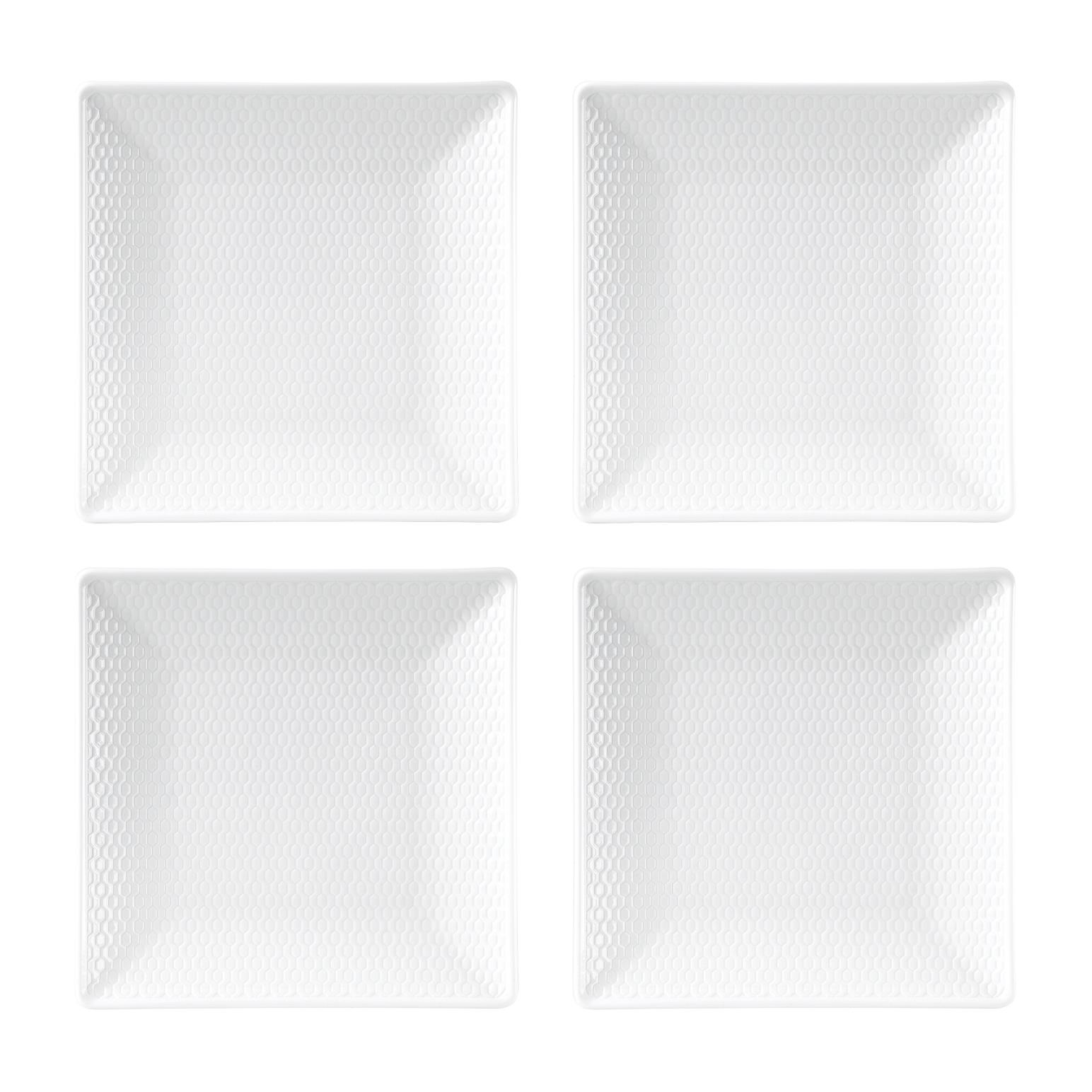 Wedgwood Gio Set of 4 Square Plates 14.5cm