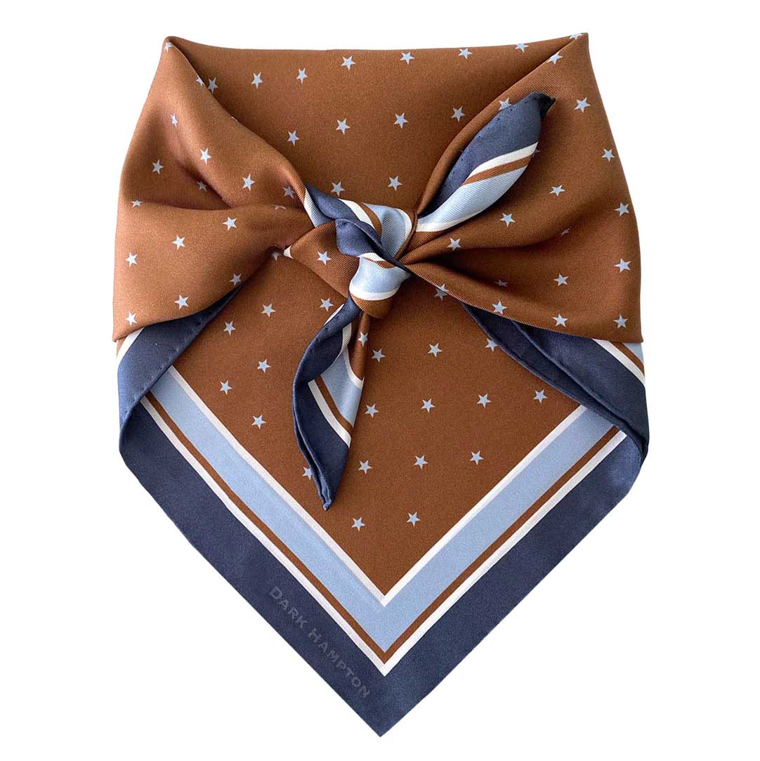 Dark Hampton The Borey Silk Scarf