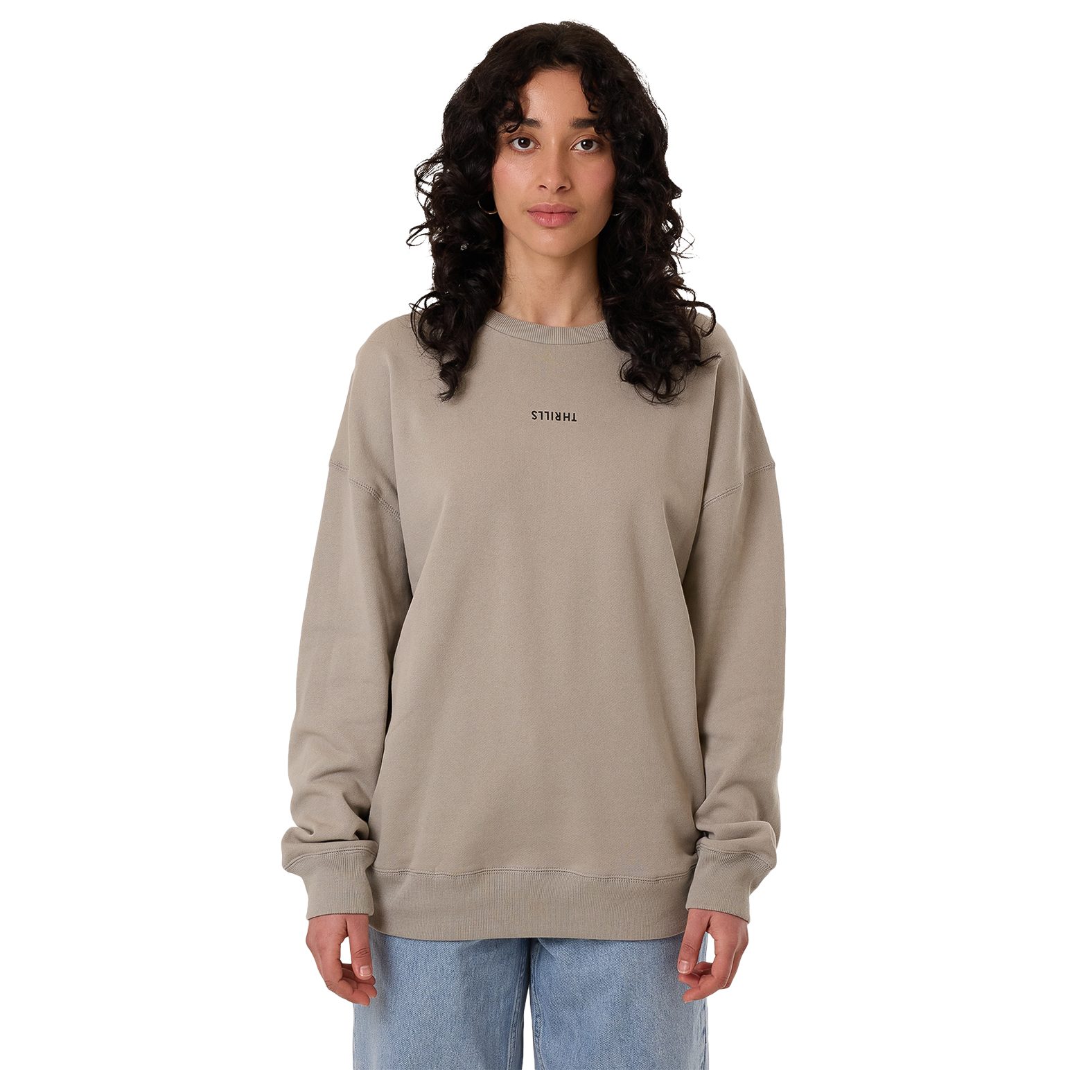 Thrills Minimal Slouch Crew