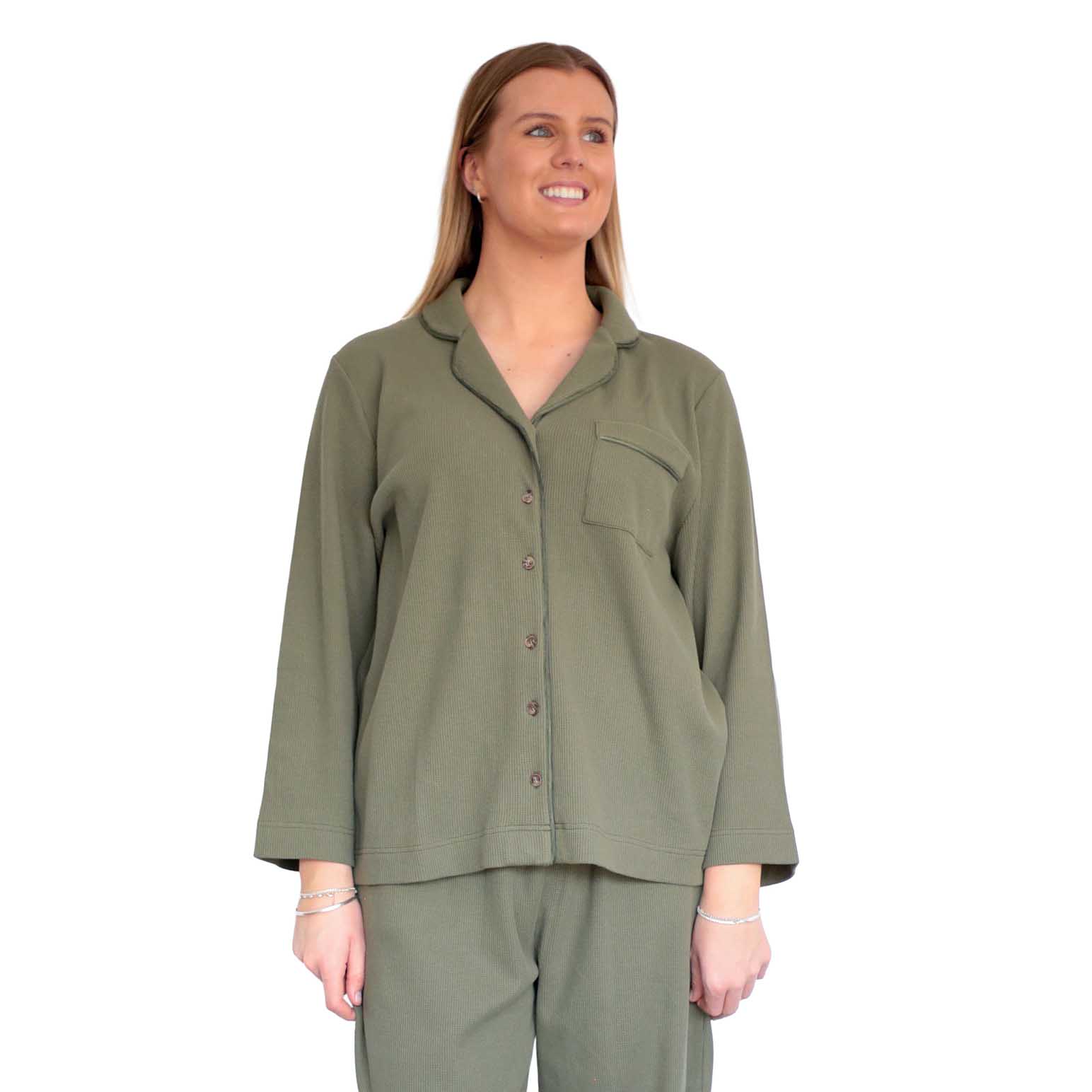 MM Linen Ivy Willow Pyjama Top