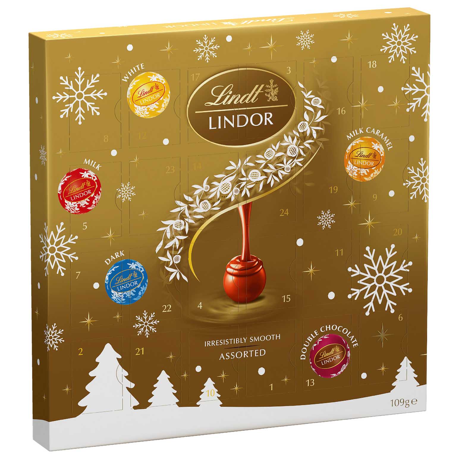 Lindt Lindor Advent Calendar 109g