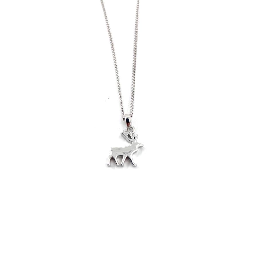 Whistle & Pop Little Dainties Stag Necklace