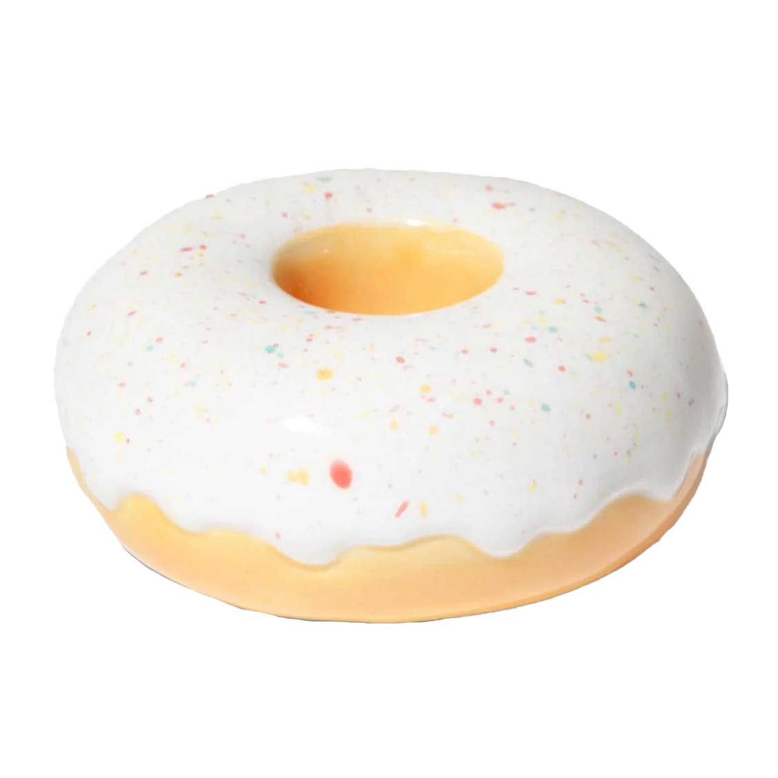 DOIY Fast Food Candle Holder Donut White