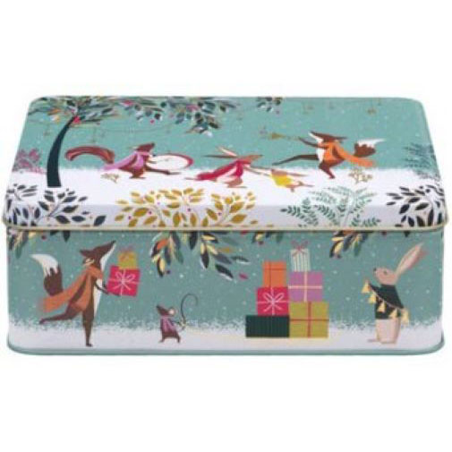 Sara Miller Woodland Deep Rectangle Tin