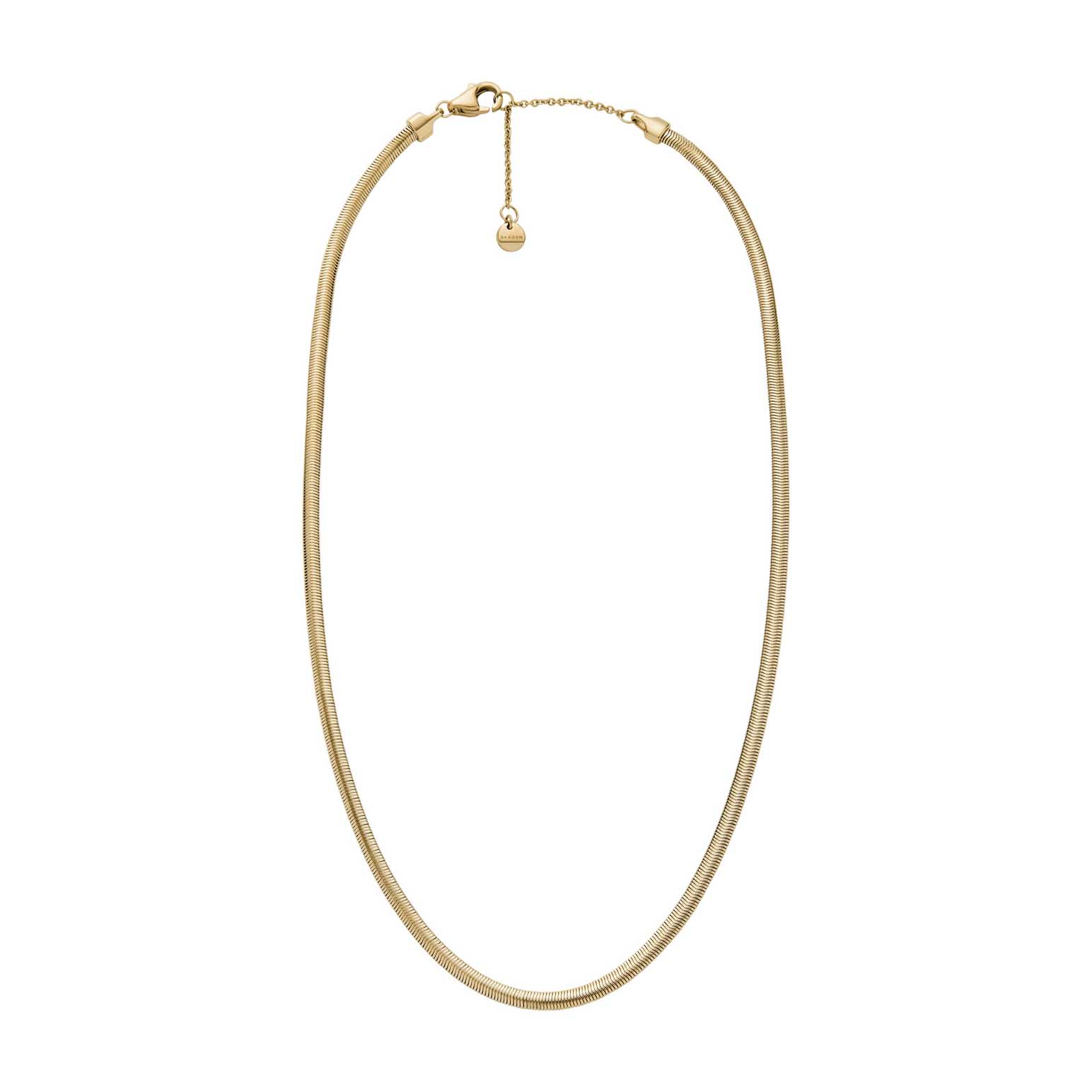 Skagen Moderne Stak Gold-Tone Stainless Steel Chain Necklace SKJ1872710