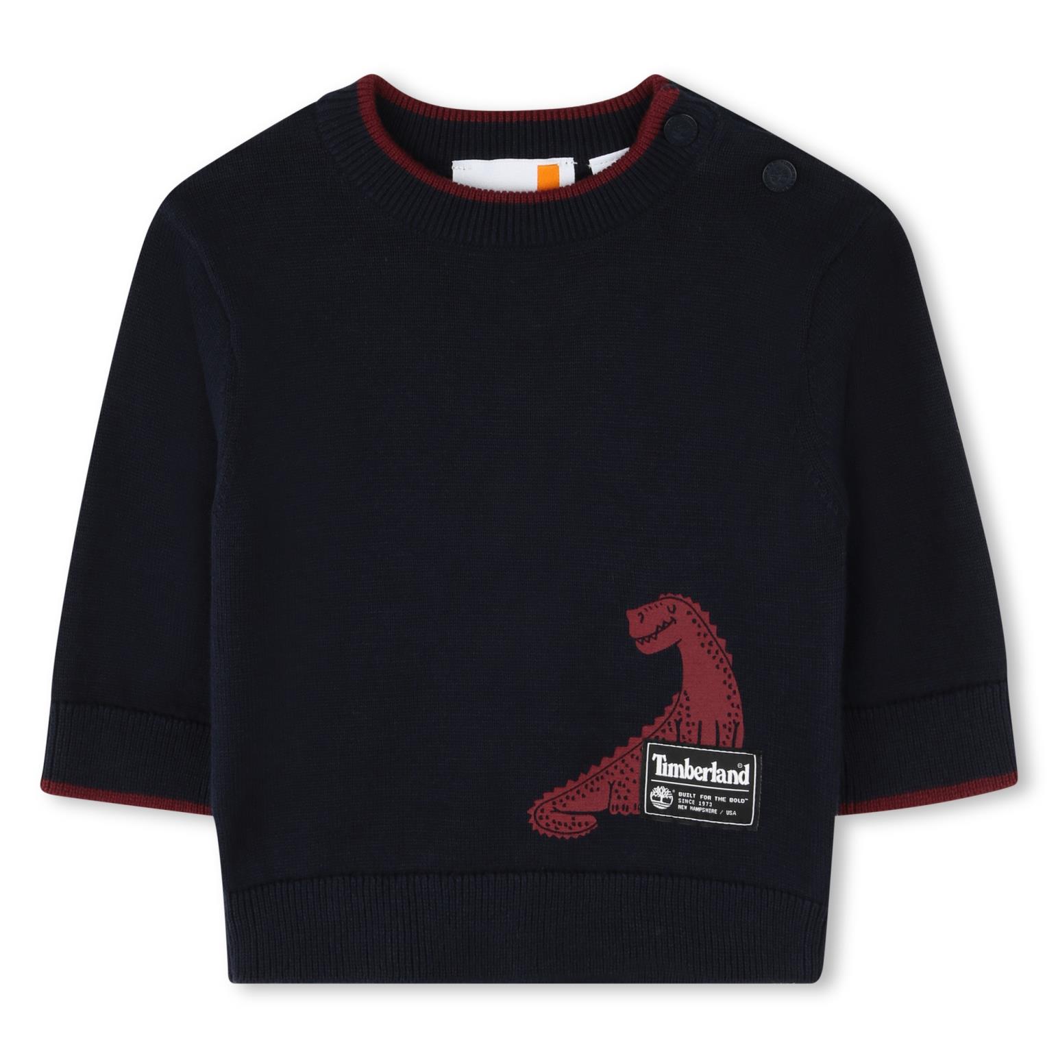Timberland Dinosaur Knit Sweater 6M - 18M