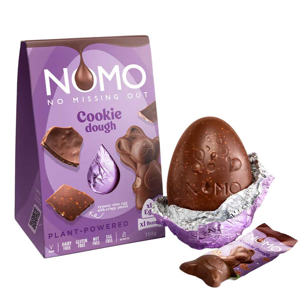 NOMO Cookie Dough Easter Egg & Bunny 154g