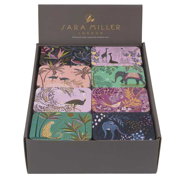 Sara Miller Animals & Birds Pocket Tin