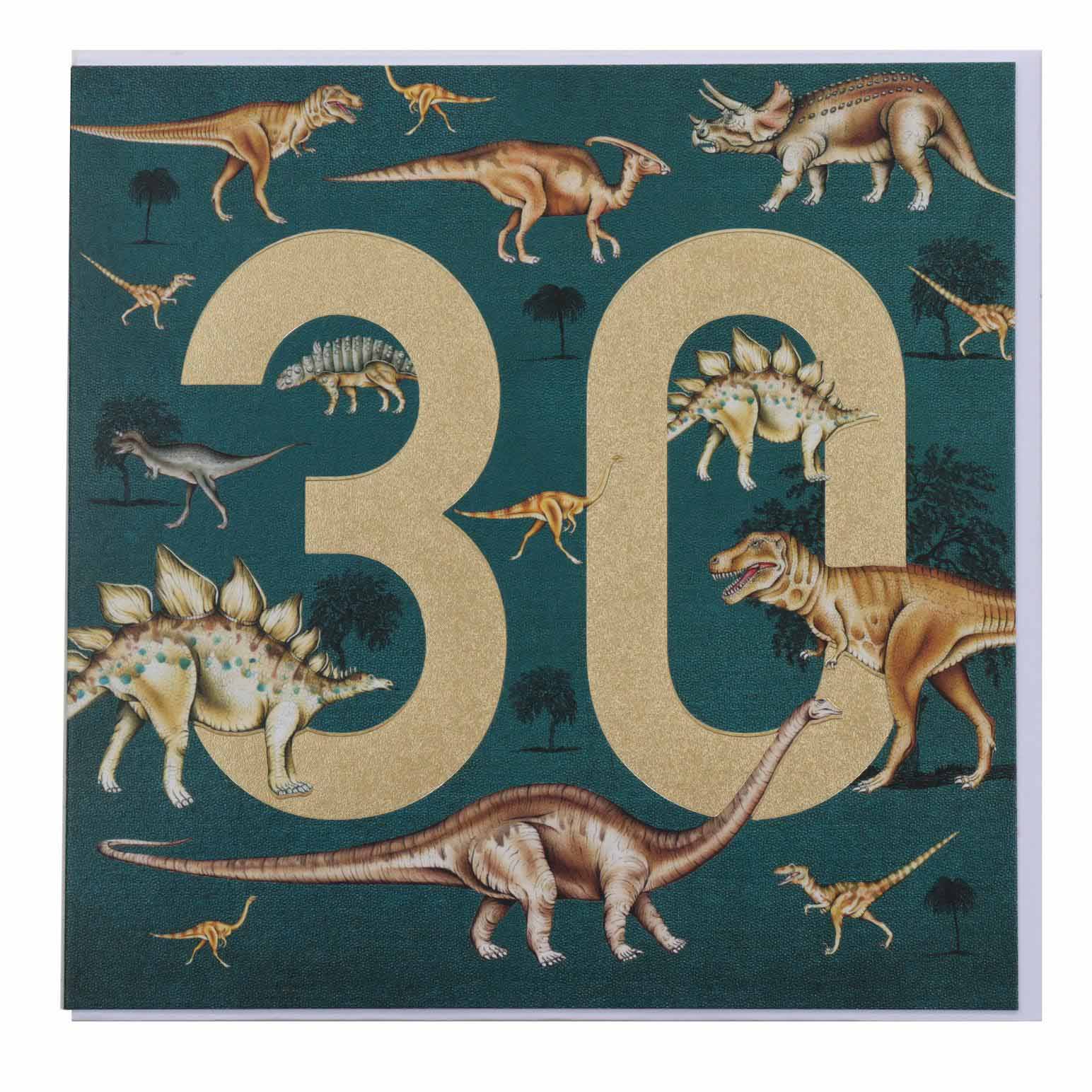 Museums & Galleries Dinosaurs 30 Card