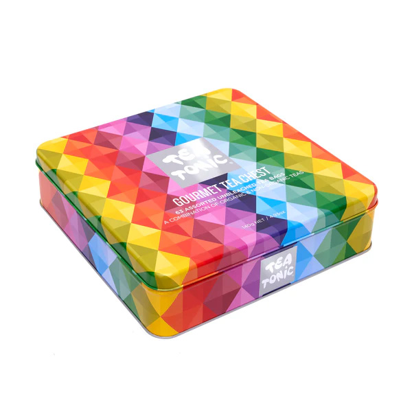 Tea Tonic Deluxe Tea Chest Gourmet Tin - Complete Tea Range