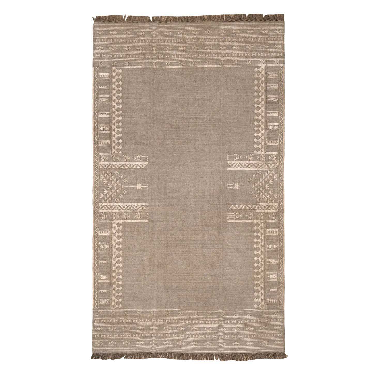 French Country Sundara Motif Rug Sand Large