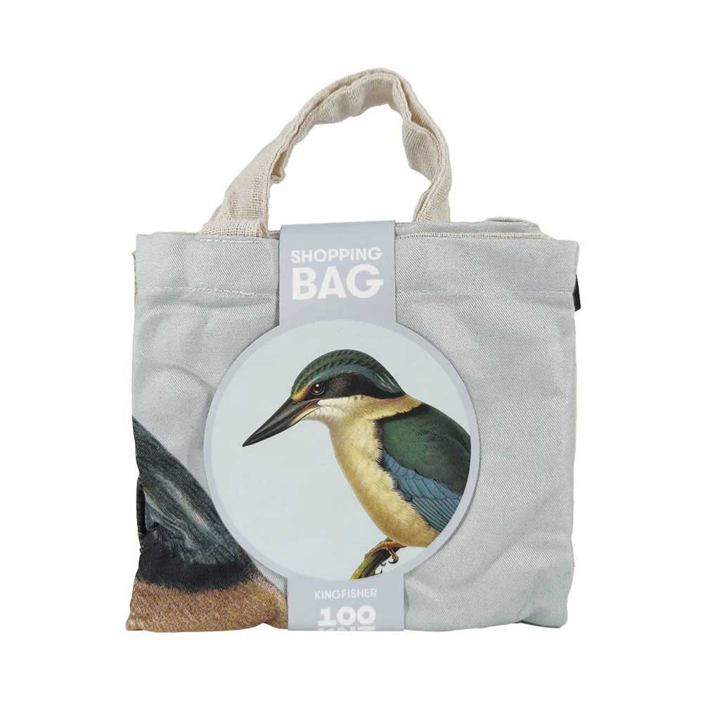 Hushed Kingfisher Shopping Bag