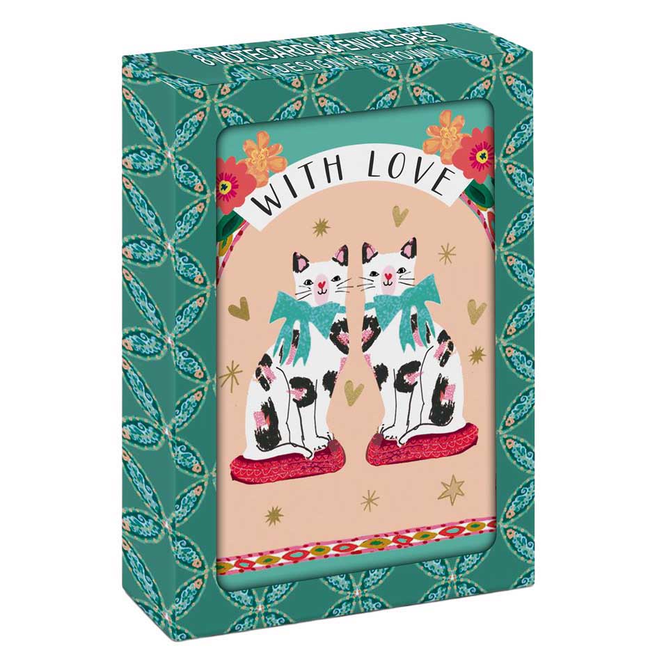 Image Gallery With Love Cats Amalfi Notecard Set