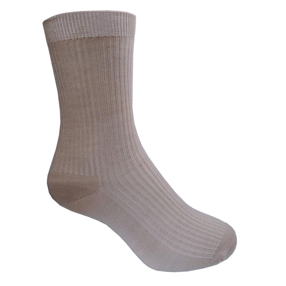 Designer Textiles Fine Guage Classic Ribbed Dress Sock