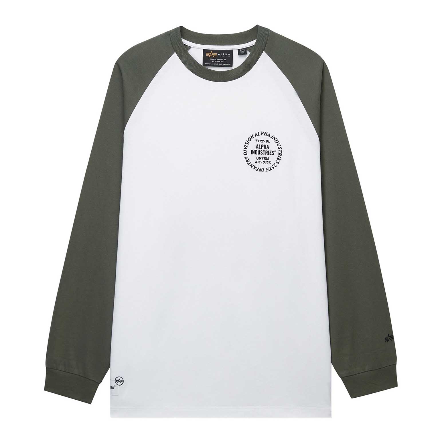 Alpha Industries UNFRM LS Raglan T-Shirt
