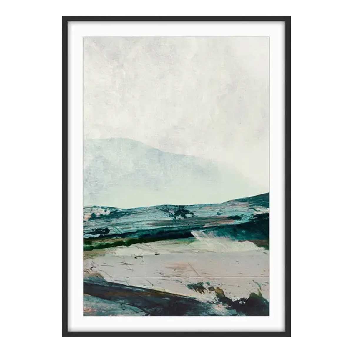 Mountains by Dan Hobday A2 Framed Print