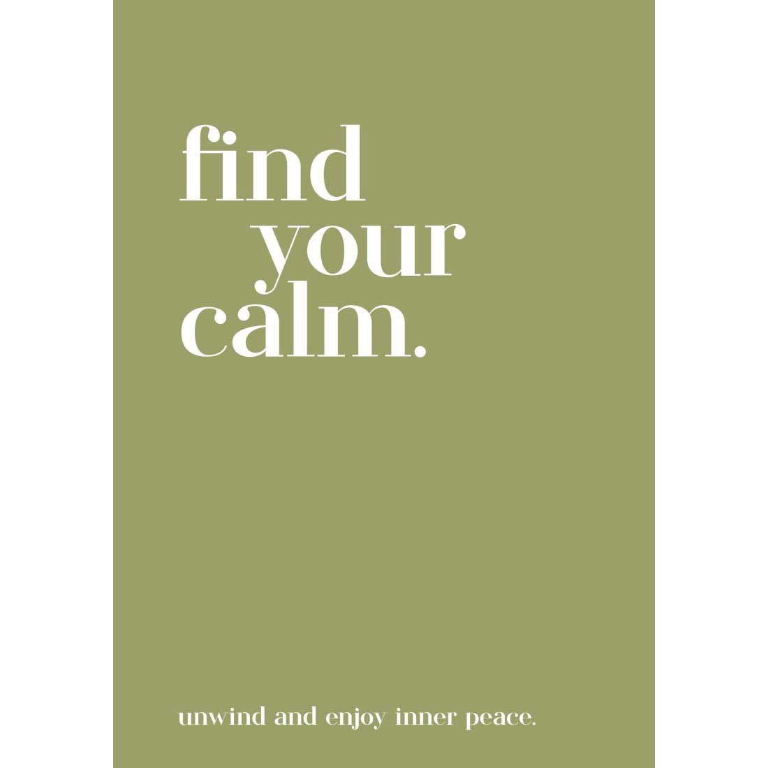 Modern Quotable: Find Your Calm Giftbook