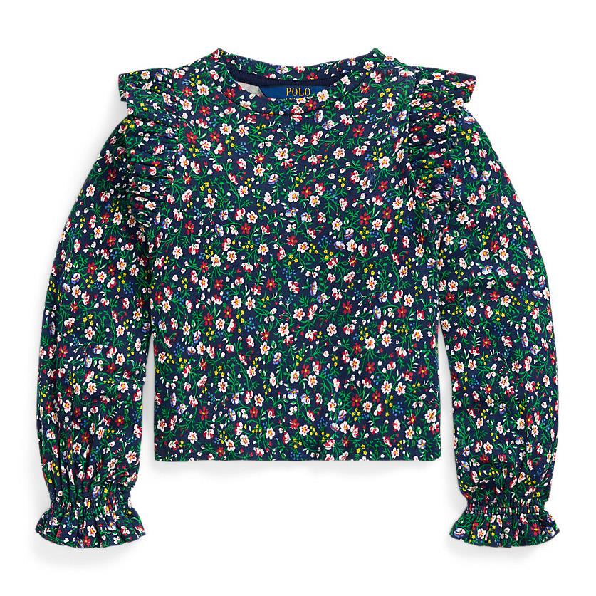Ralph Lauren Payden Floral Top 3-6X