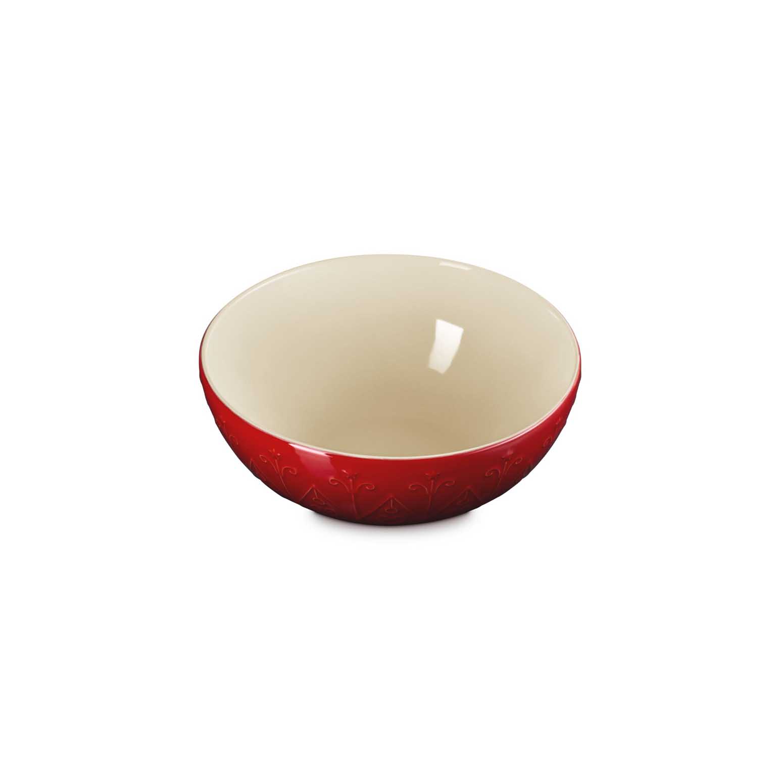 Le Creuset Serving Bowl 3L Xmas Rel White