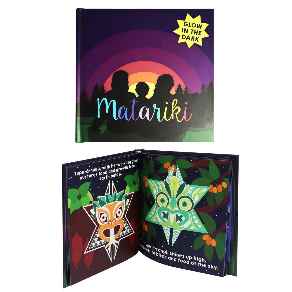 NZ Matariki Board Book - Glow In The Dark