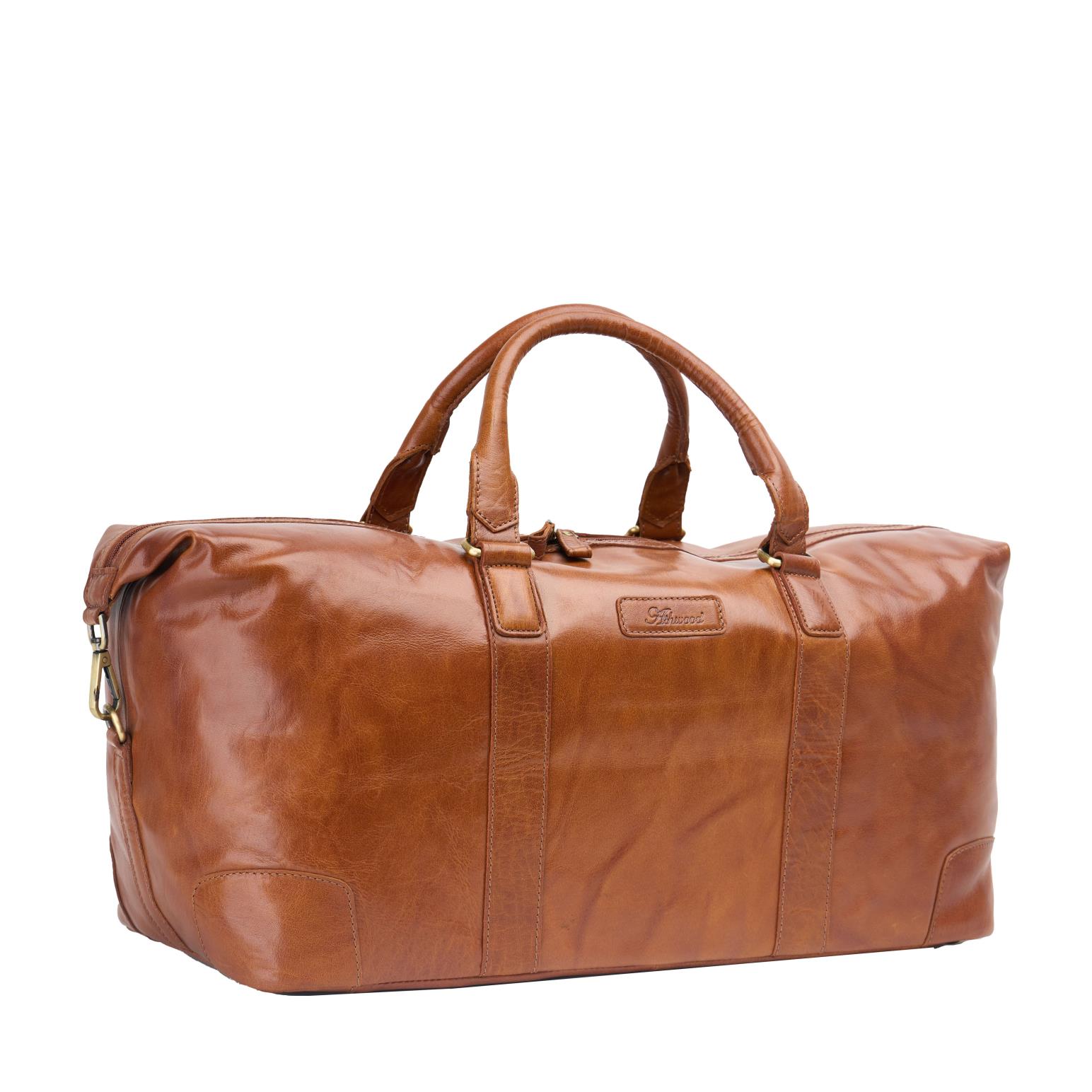 Ashwood Large Leather Vintage Holdall