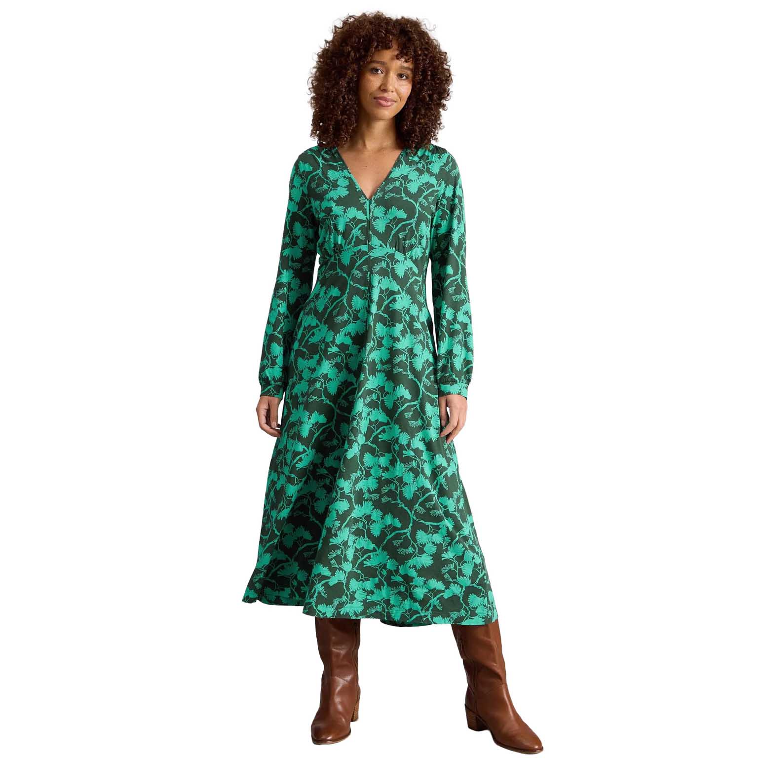 slim fit dress slacks White Stuff 440452 June Green Print Linen Shift Dress – Shirley Allum  Boutique