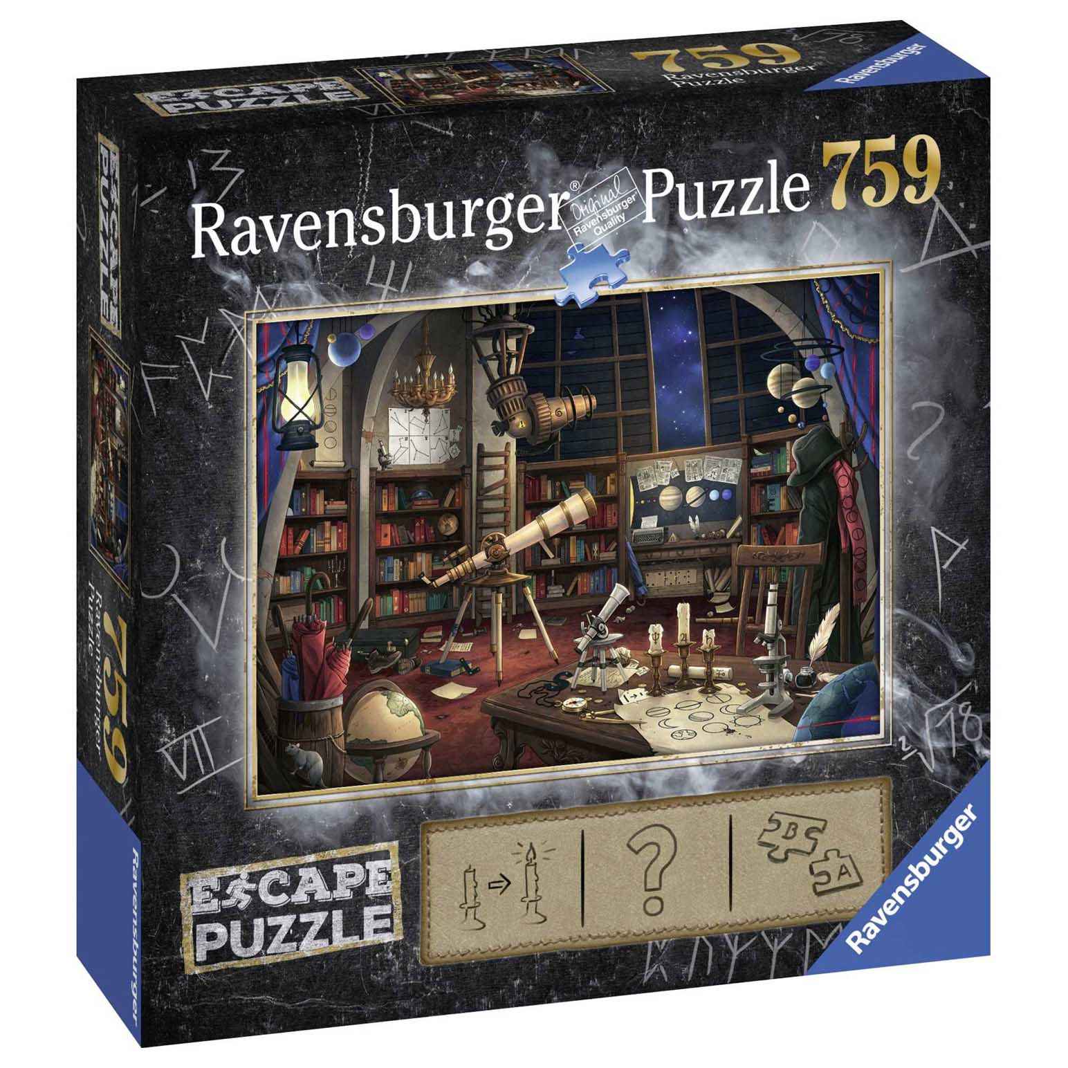 Ravensburger ESCAPE 1 The Observatory Puzzle 759 Pieces