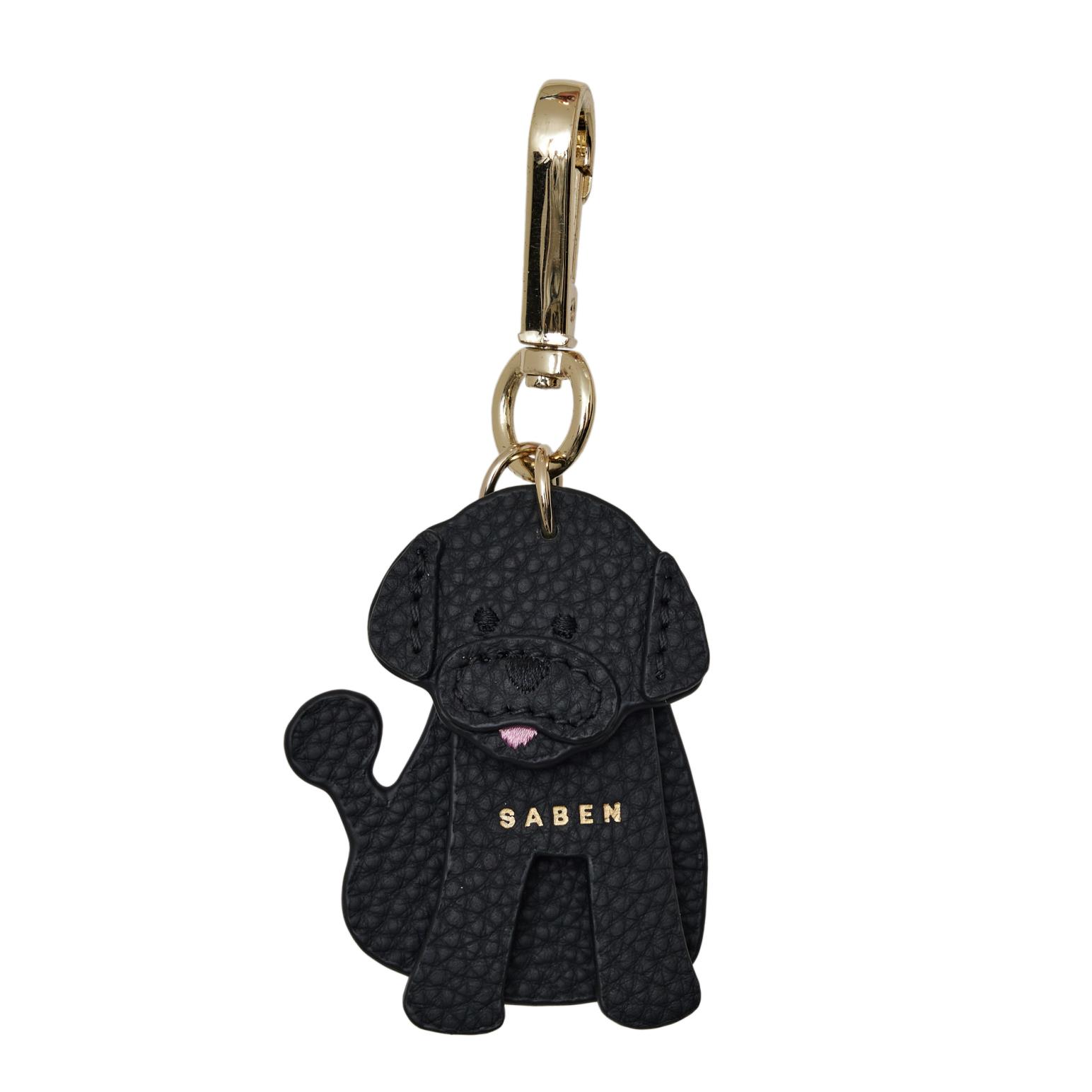 Saben Charm Keyring Poodle Dog