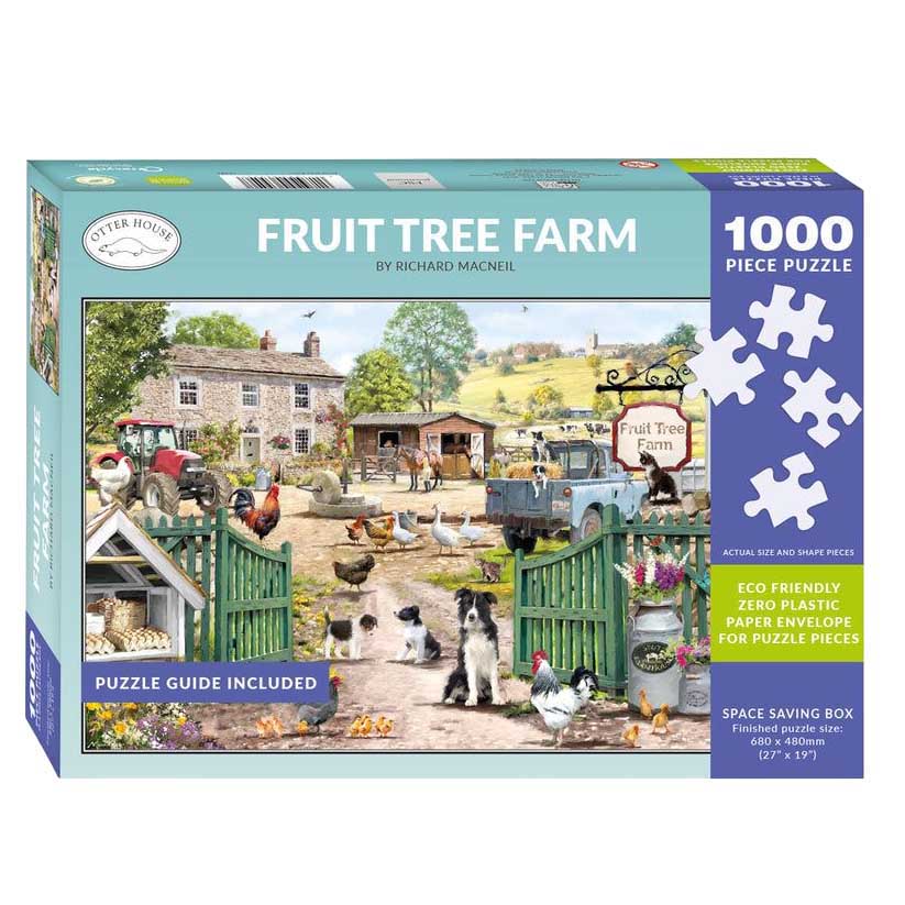 Image Gallery Fruit Tree Farm Jigsaw Puzzle 1000pc