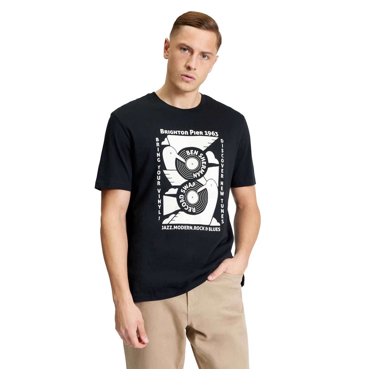 Ben Sherman Record Swap T-Shirt