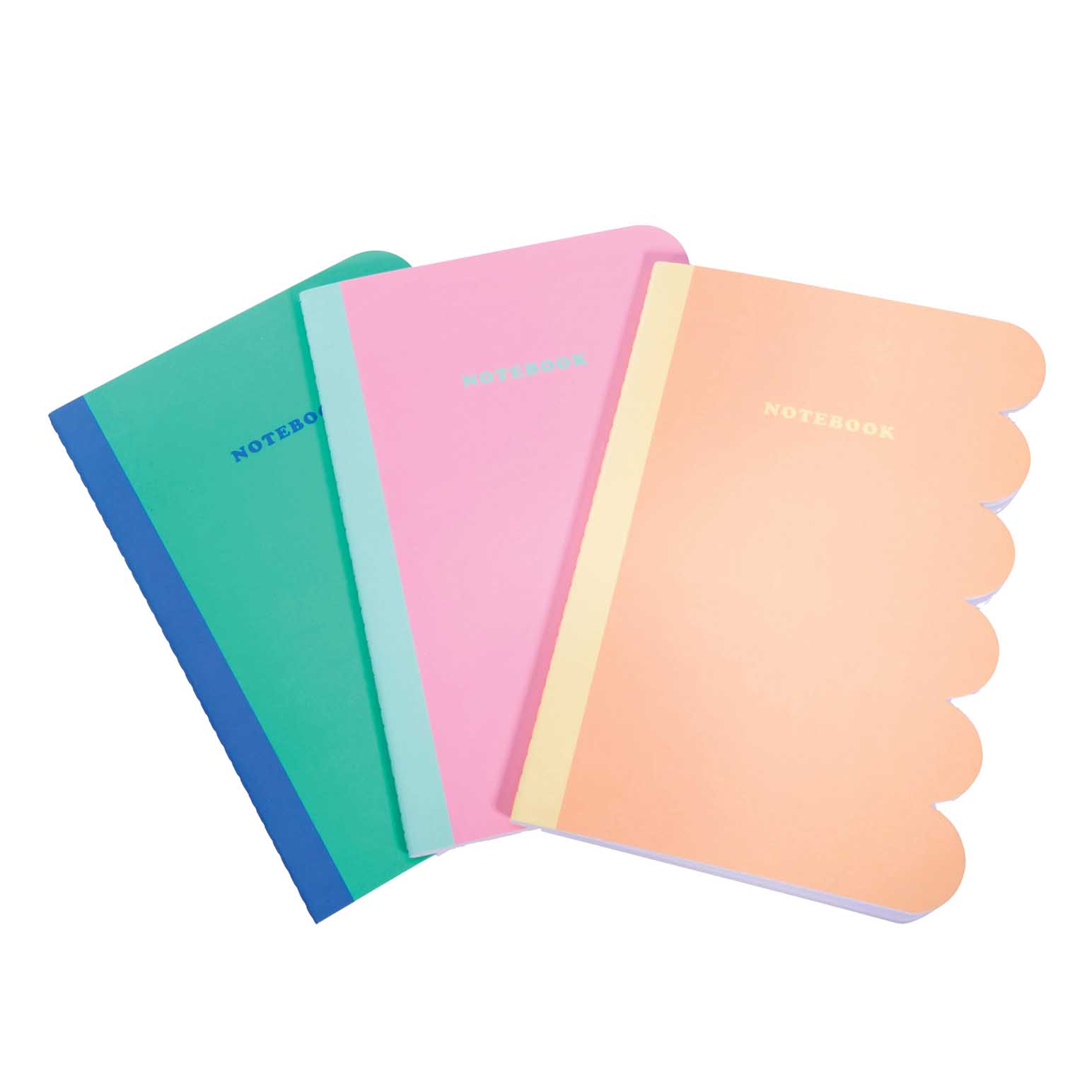 IS Gift Happy Mondays A5 Stitched Notebook - Set of 3