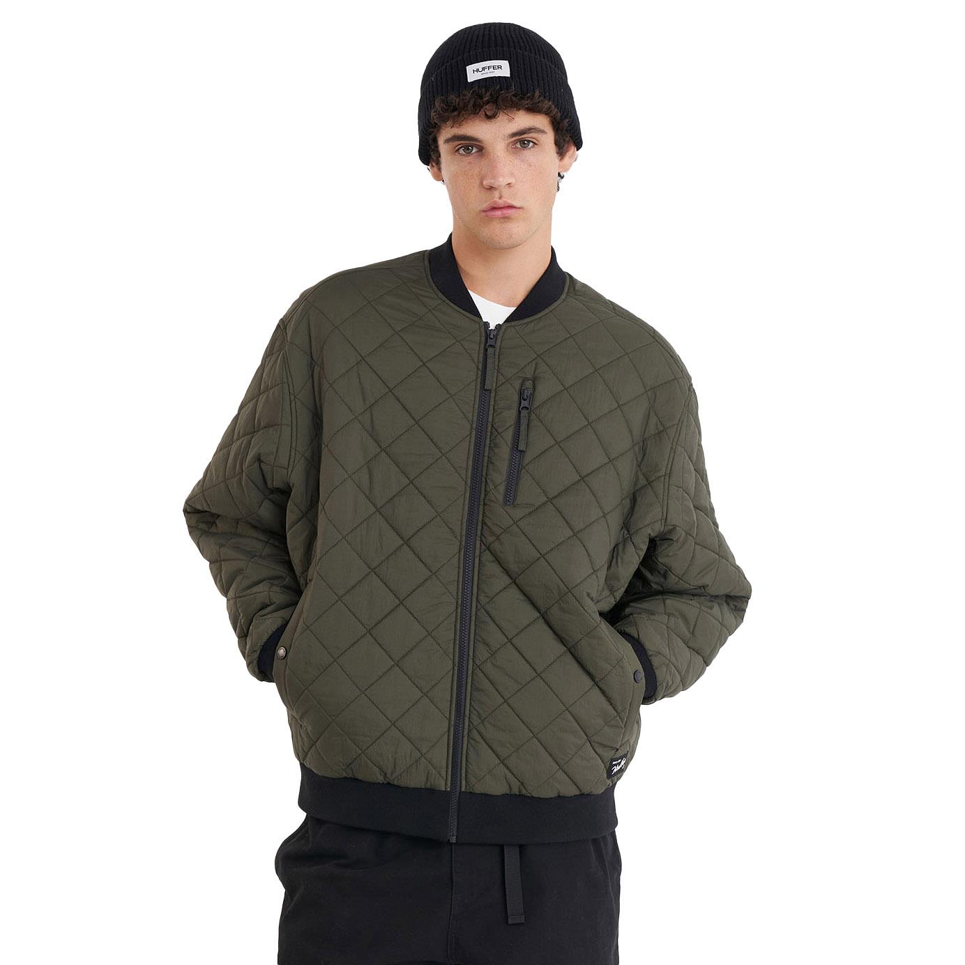 Huffer Rev Quilted Bomber