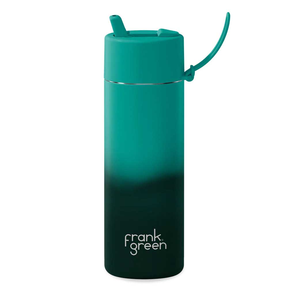 Frank Green Colour Change Stainless Steel Reusable Bottle 25oz Abyss