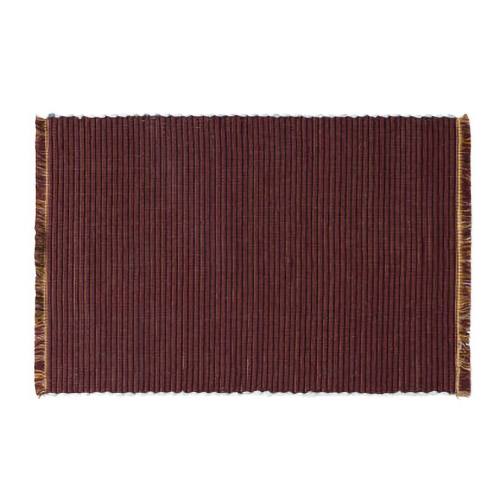 Citt&agrave; Albers Striped Placemat Saffron/Merlot 45.5x30cm