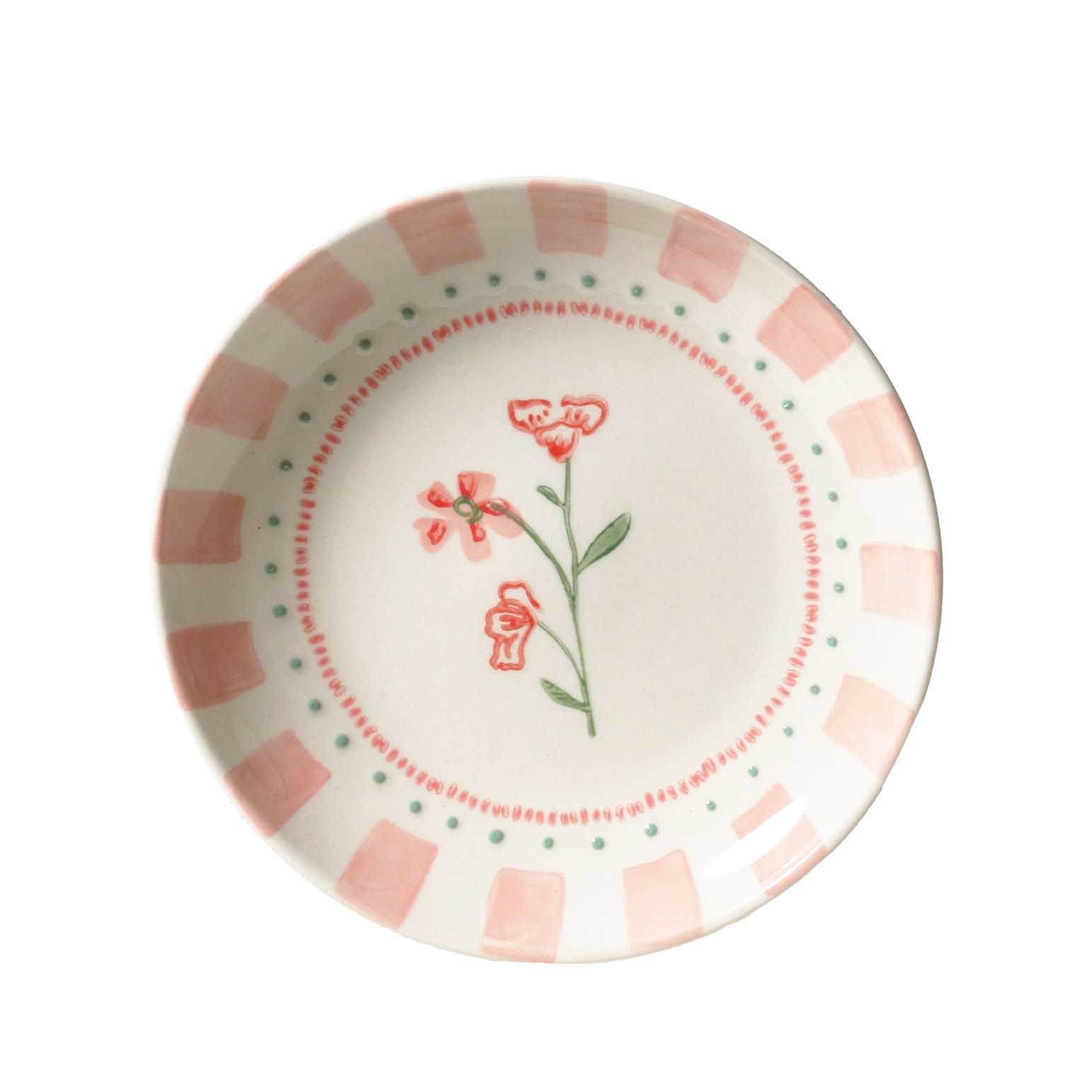 Robert Gordon Side Plate 16cm - June's Garden Geranium