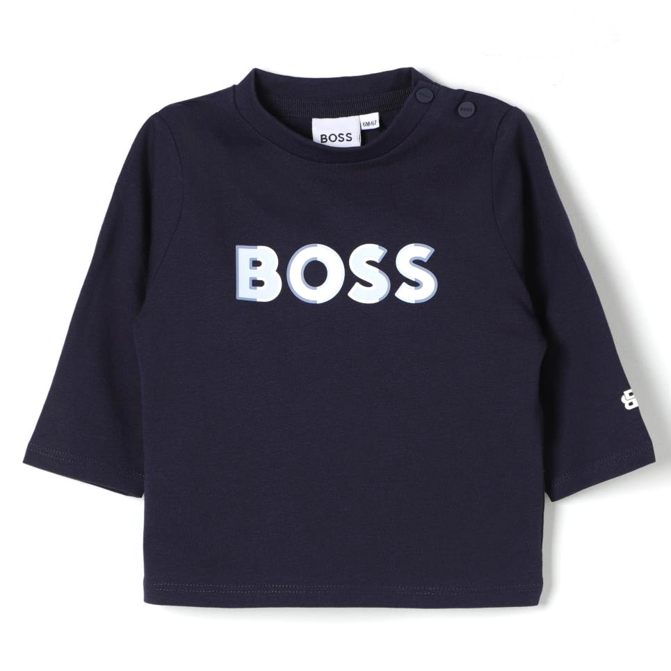 BOSS Snap Closure T-Shirt 6M - 18M