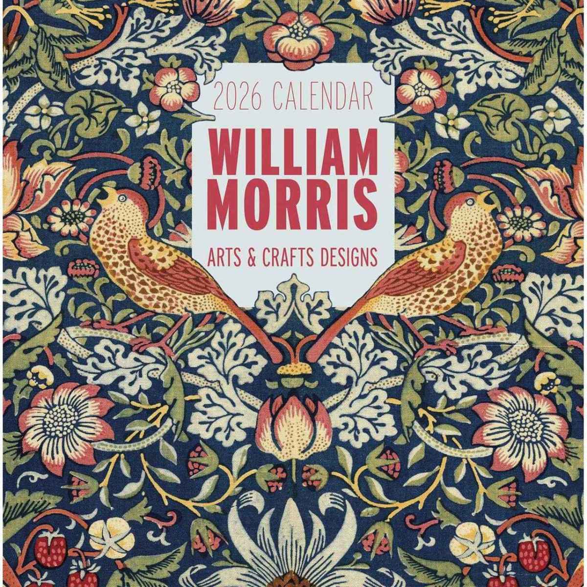 Pomegranate William Morris 2026 Wall Calendar
