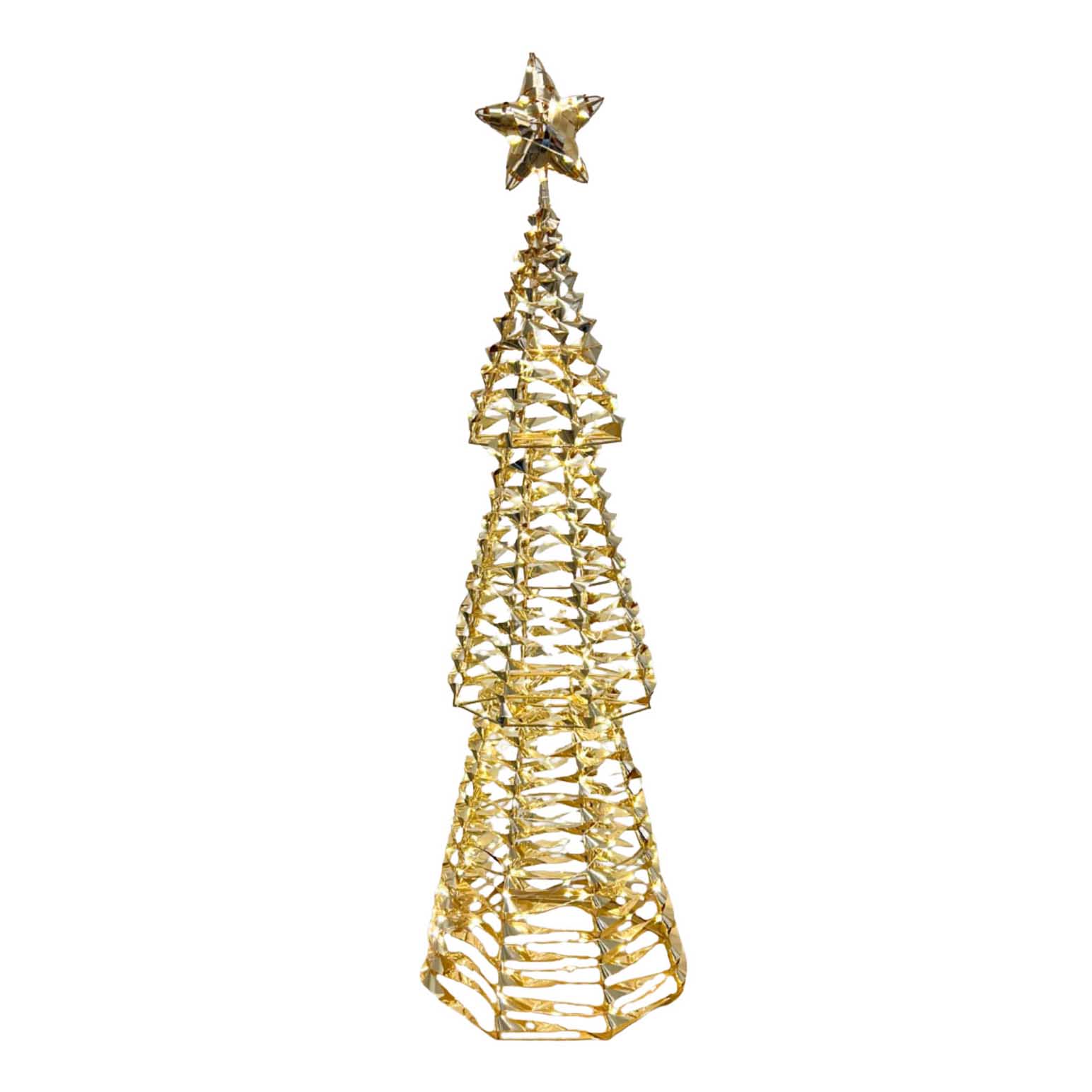 Stellar Haus Gold Bling 80cm Christmas Tree