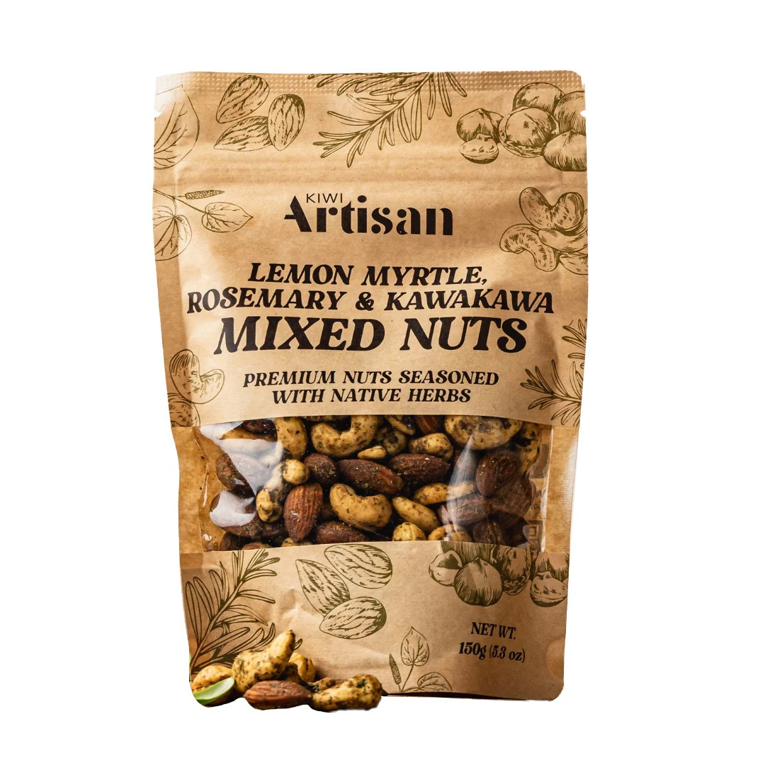 Kiwi Artisan Native Herb Mixed Nuts 150g